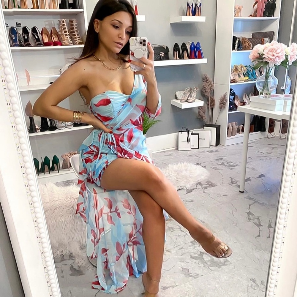 New 2 piece dress & cover up - Picture 1 of 12
